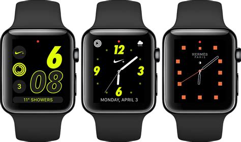 apple watch hermes nike face